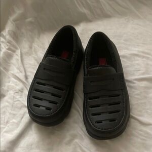 Cole Haan Black Loafers with Ventilation